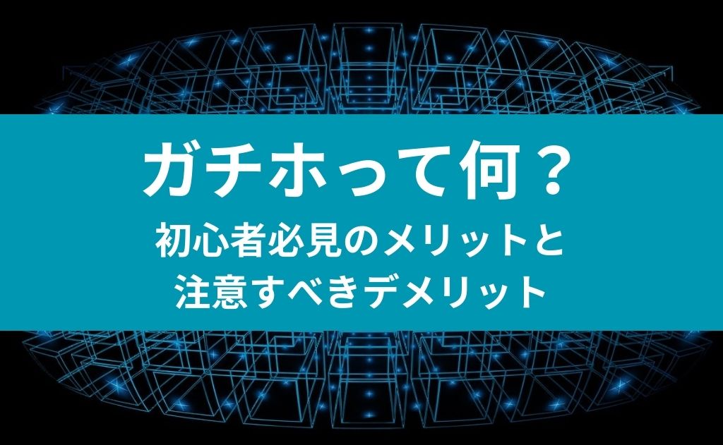 ガチホって何？