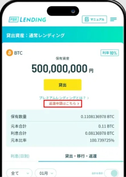 返還申請はこちら